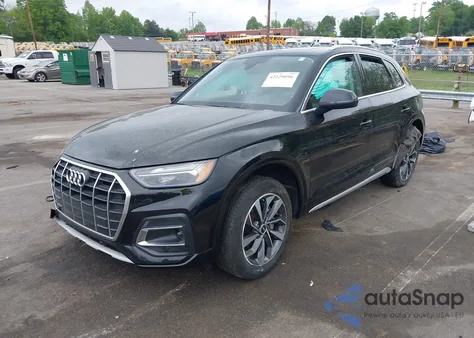 2021 Audi Q5 Premium 45 Tfsi Quattro S Tronic из США, поврежденный, VIN WA1AAAFY2M2008206